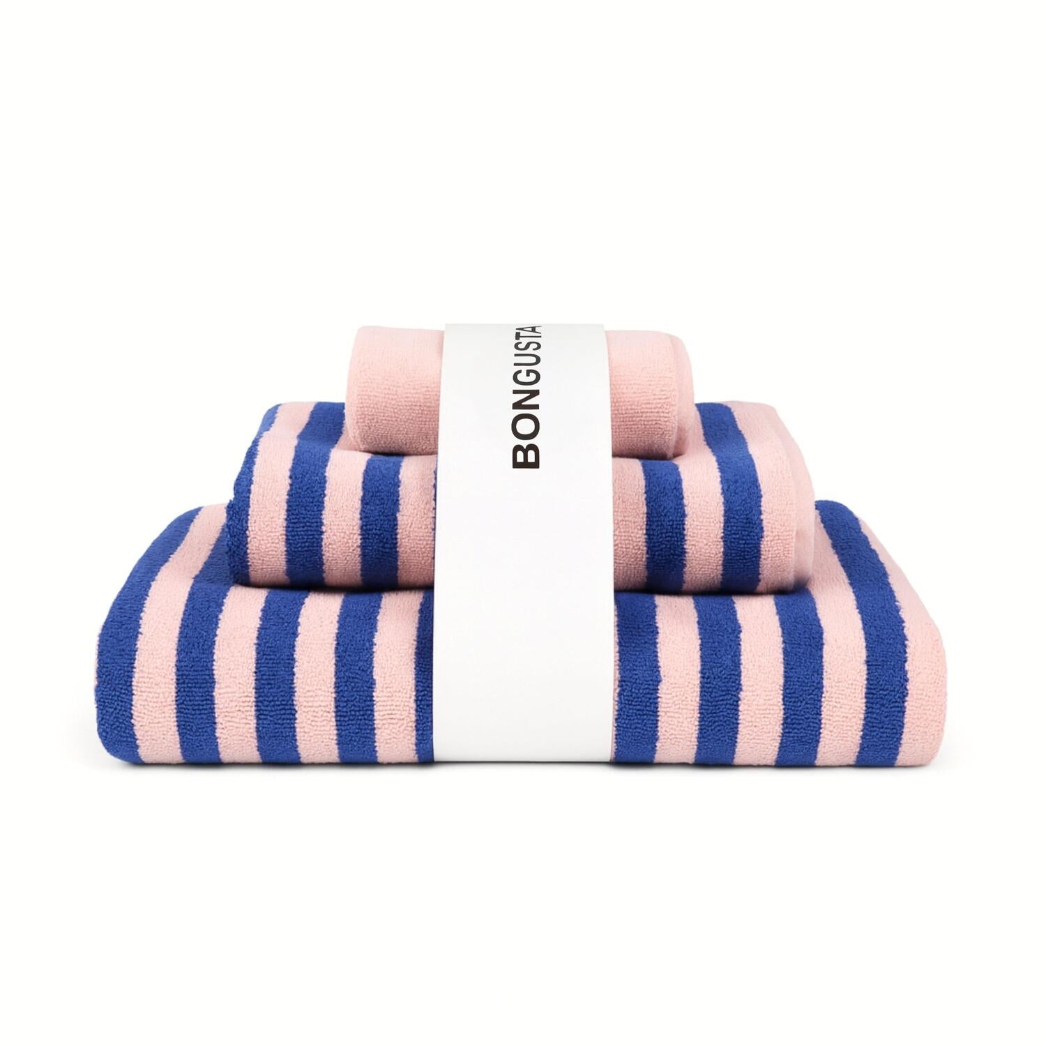 3 stk håndklæde sampak - Blush/Dazzling Blue & Rose